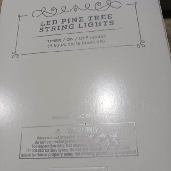 Wondershop led pine tree christmas lights - Picture 3 of 3